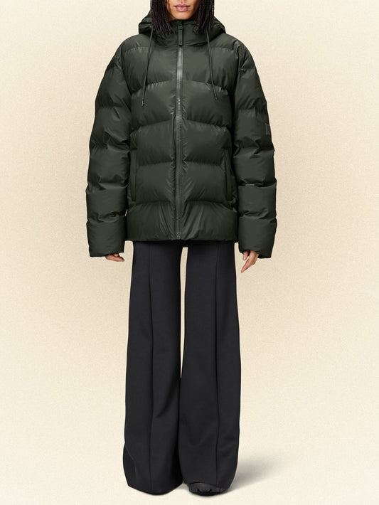 Rains Giubbino Unisex 15120 Verde