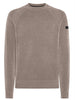 rrd maglia uomo velvet round knit tabacco 2883357