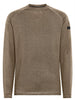 rrd maglia uomo crispy round knit taupe 7089797