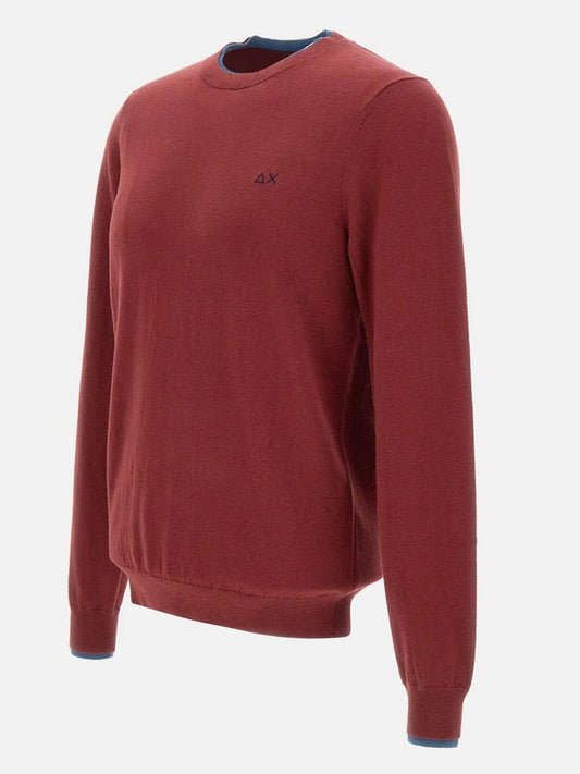 Sun68 Maglia Uomo K45141 Rosso