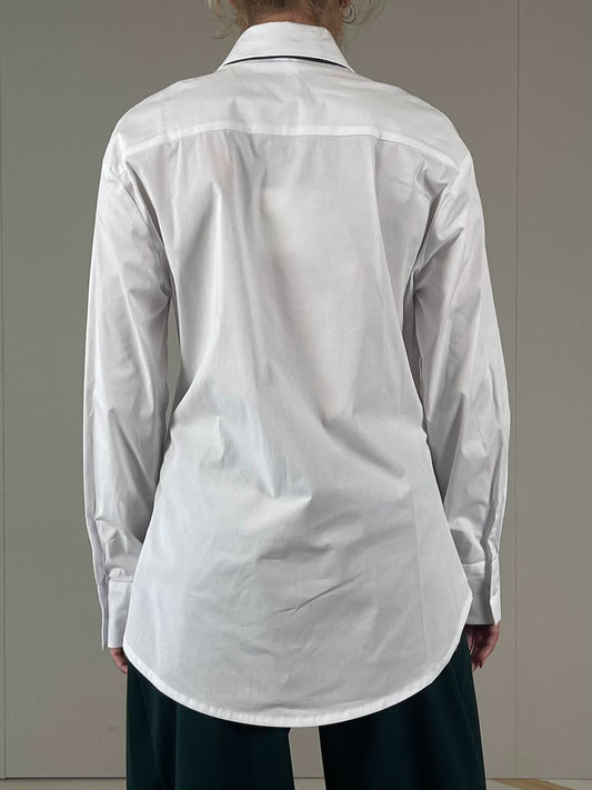 Tensione In Camicia Casual Donna Bianco