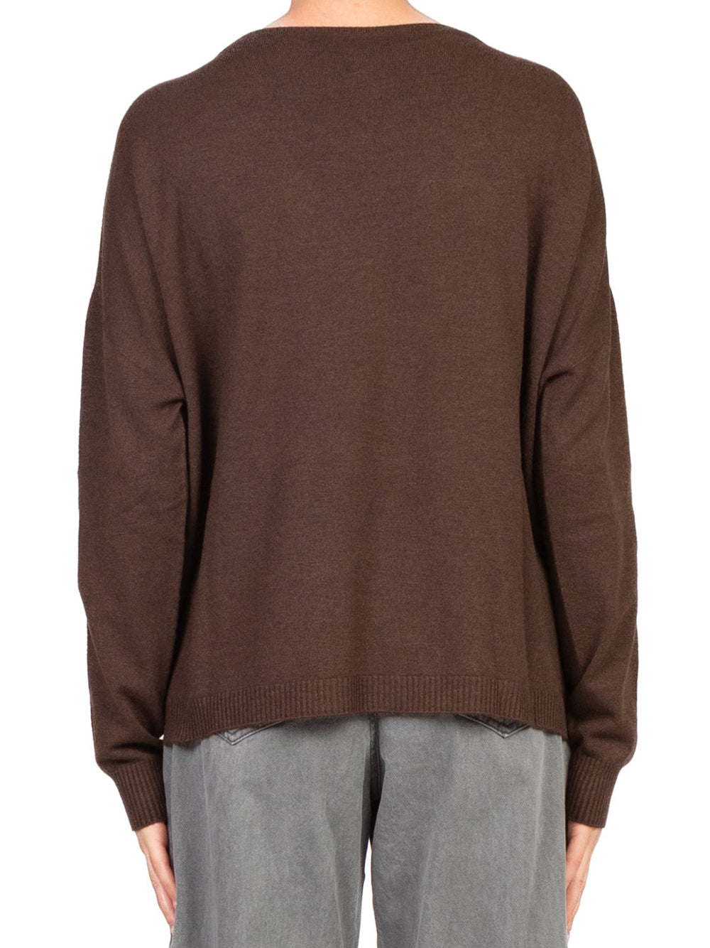 Tensione In Maglia Donna Marrone