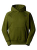 the north face felpa cappuccio uomo nf0a89f9 verde 8602728