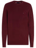 tommy hilfiger maglia uomo bordeaux 944713