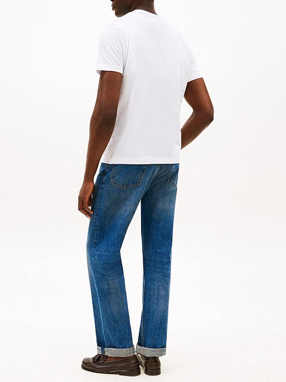 Tommy Hilfiger T-shirt Uomo MW0MW39355 Bianco