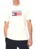 tommy hilfiger t shirt uomo mw0mw39843 avorio 3751249
