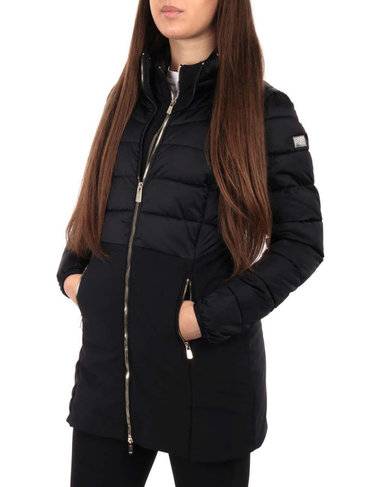 YES ZEE Cappotto Donna Nero