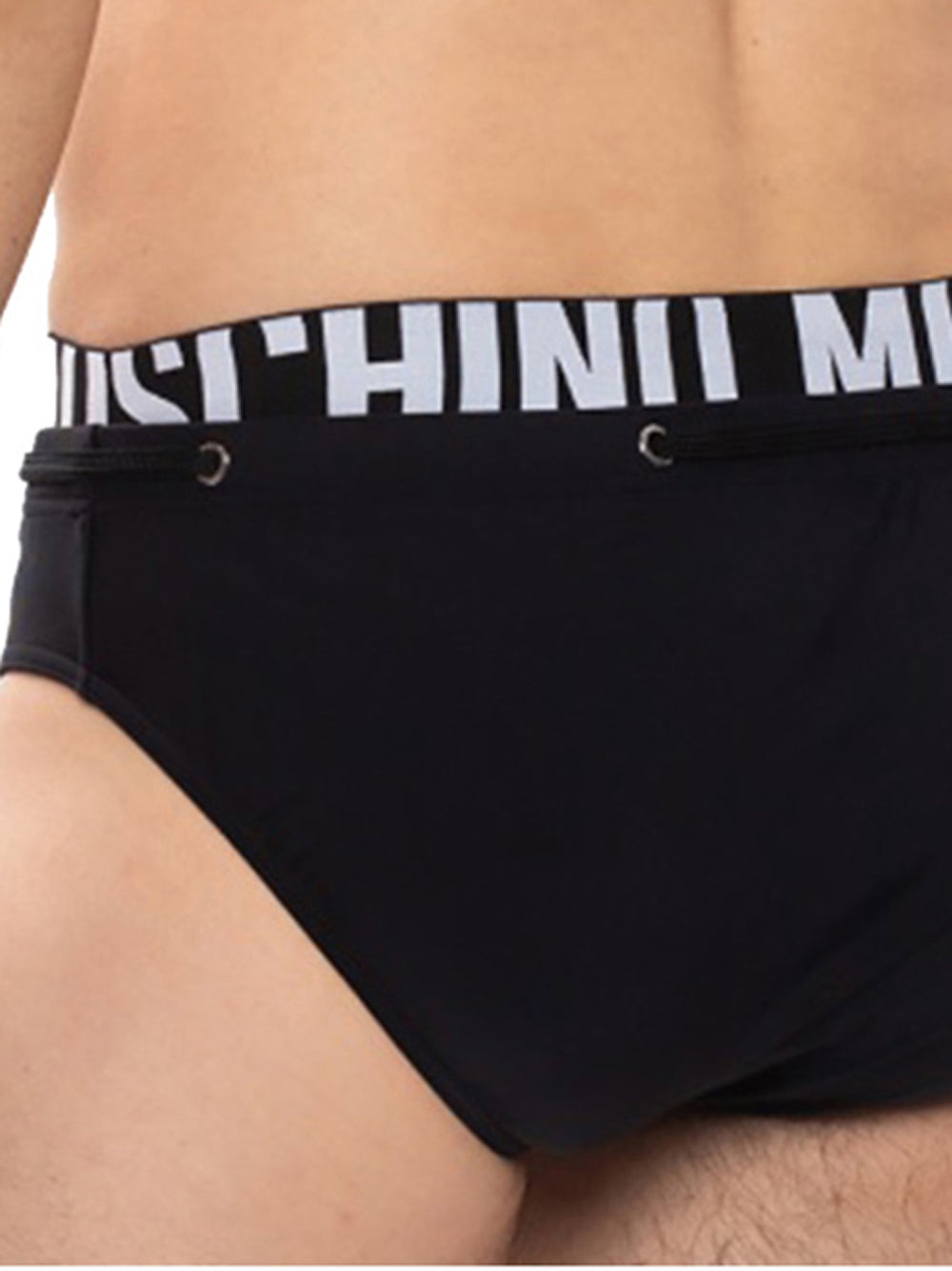 Costume Slip Uomo Nero