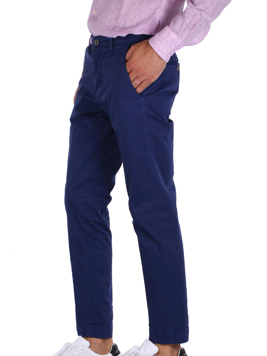 Pantalone Casual Uomo Blu
