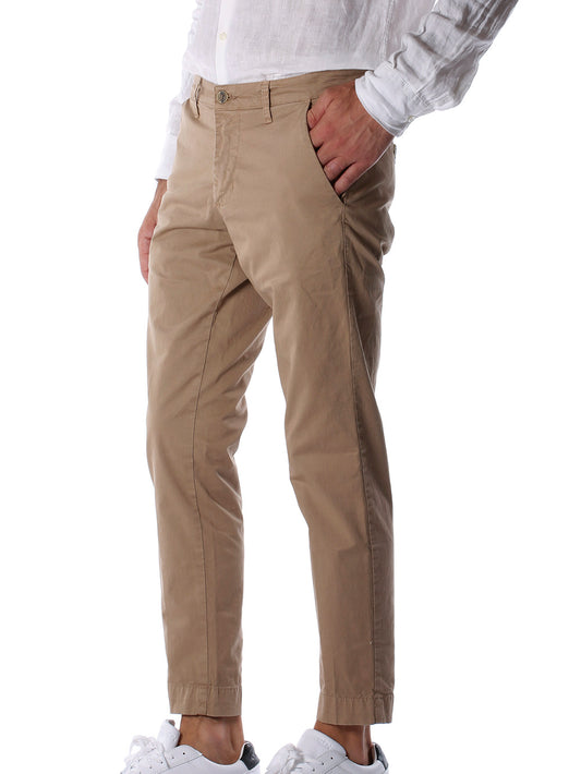 Pantalone Casual Uomo Beige