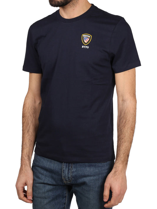 T-shirt Uomo Blu