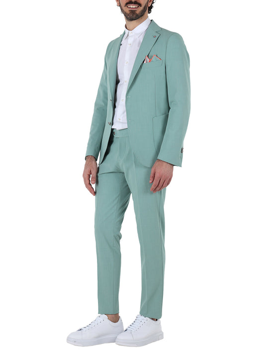 Abito Casual Uomo Verde