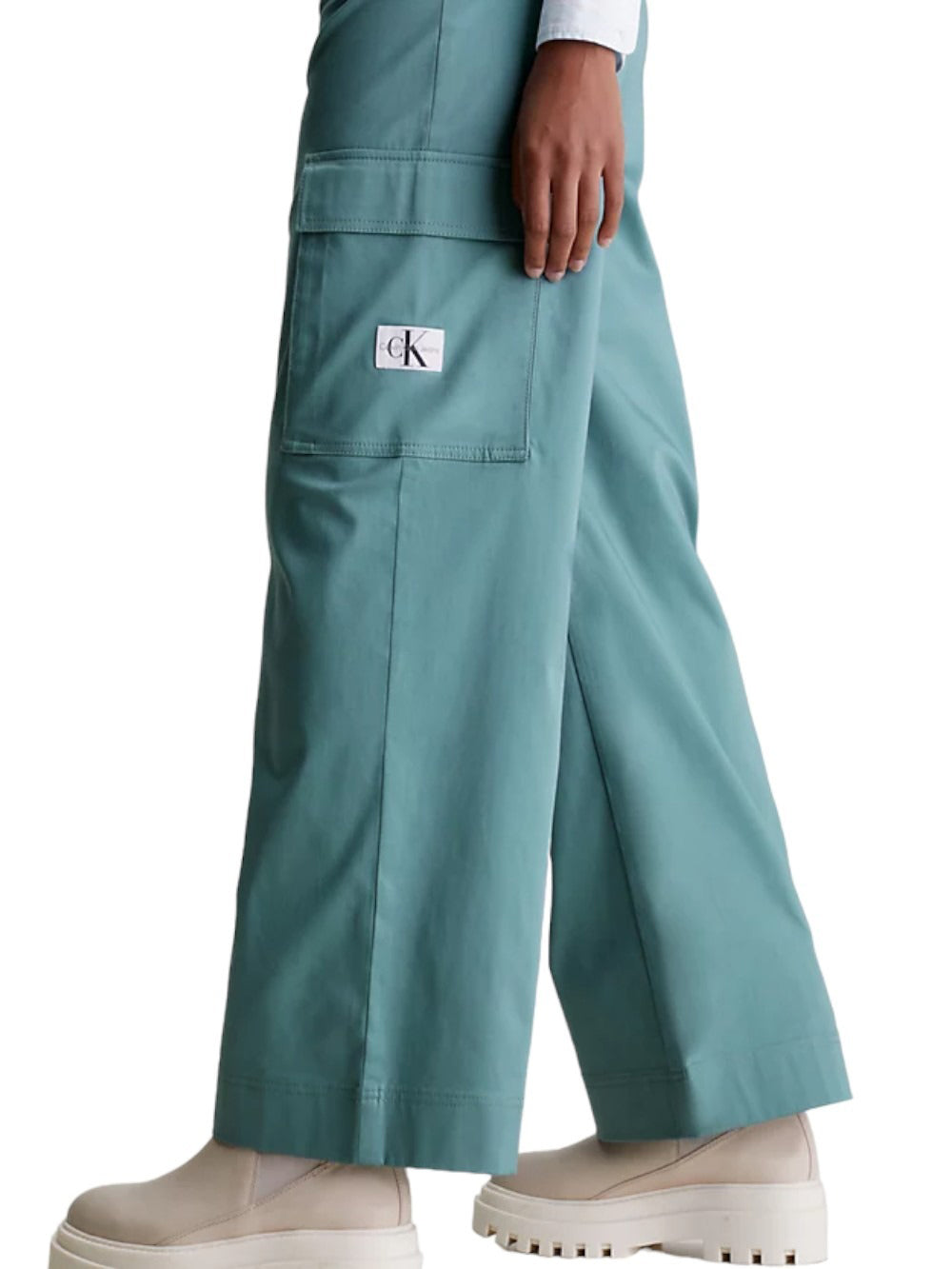 Pantalone Casual Donna Verde