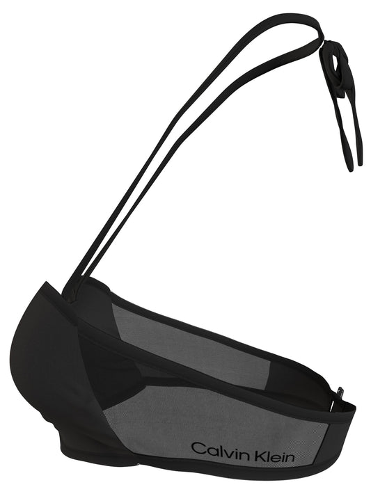 Bralette Donna Bandeau Bralette Nero