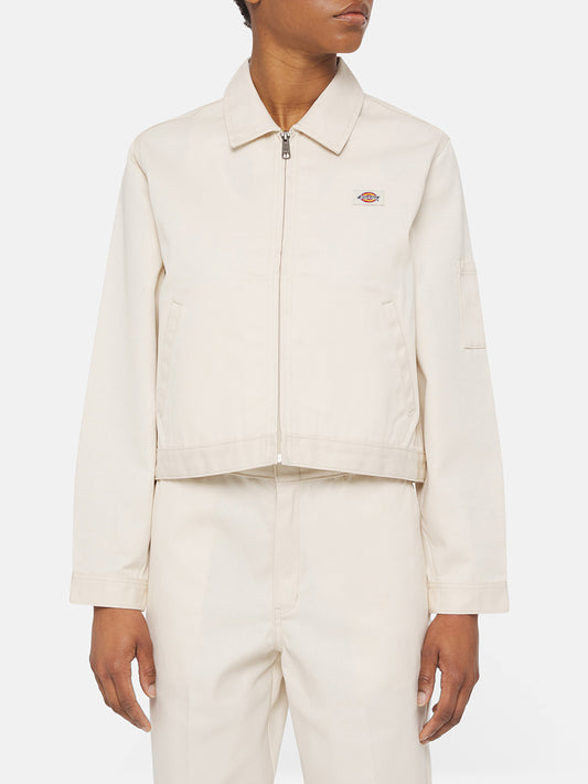 Piumino Donna Unlined Cropped Beige