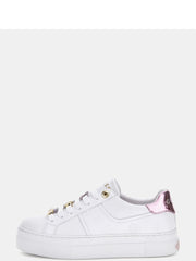 Sneakers Bianco / rosa