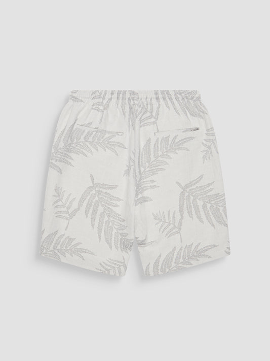 Bermuda Uomo Regular Fit Bianco