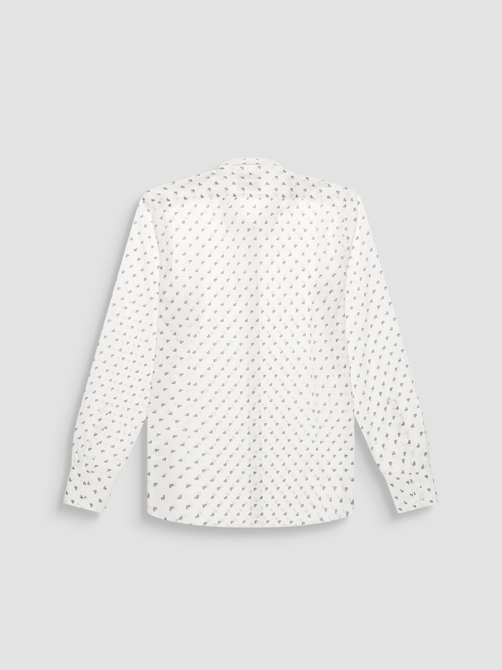 Camicia Casual Uomo Napoli Slim Fit Bianco