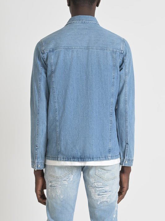 Giubbino in Denim Uomo Dan Regular Fit Blu