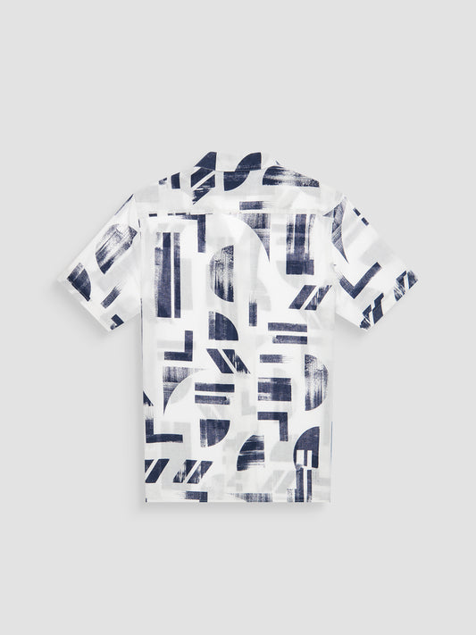 Camicia Uomo Honolulu Regular Straight Fit Blu