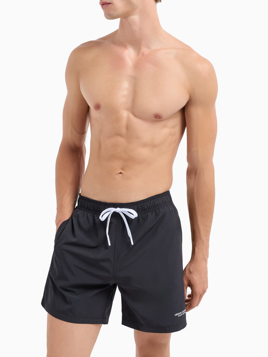 Shorts Mare Uomo Nero