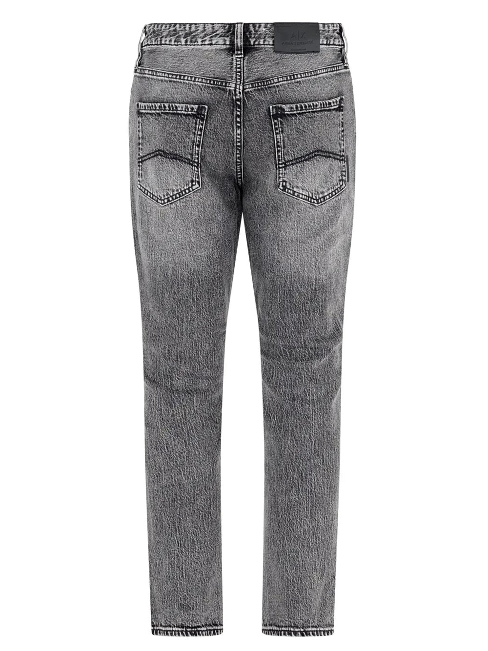 Jeans Slim Uomo Grigio