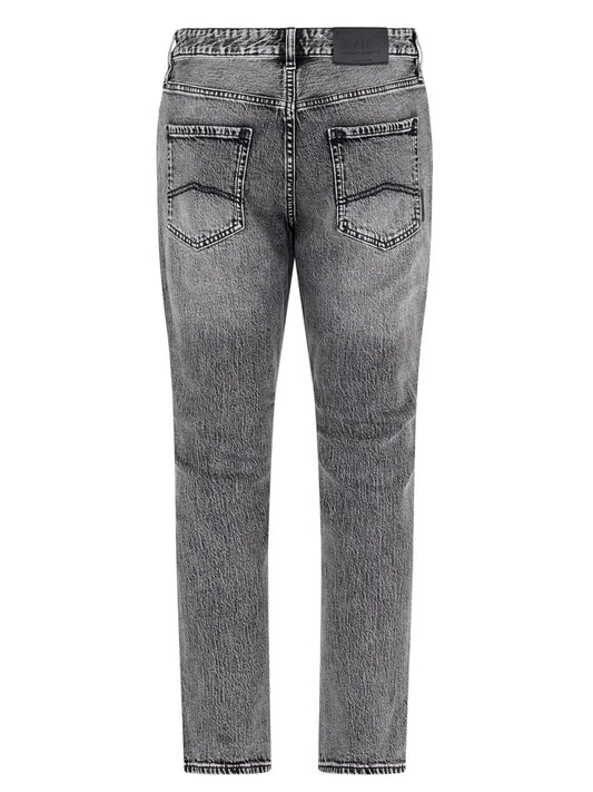 Jeans Slim Uomo Grigio