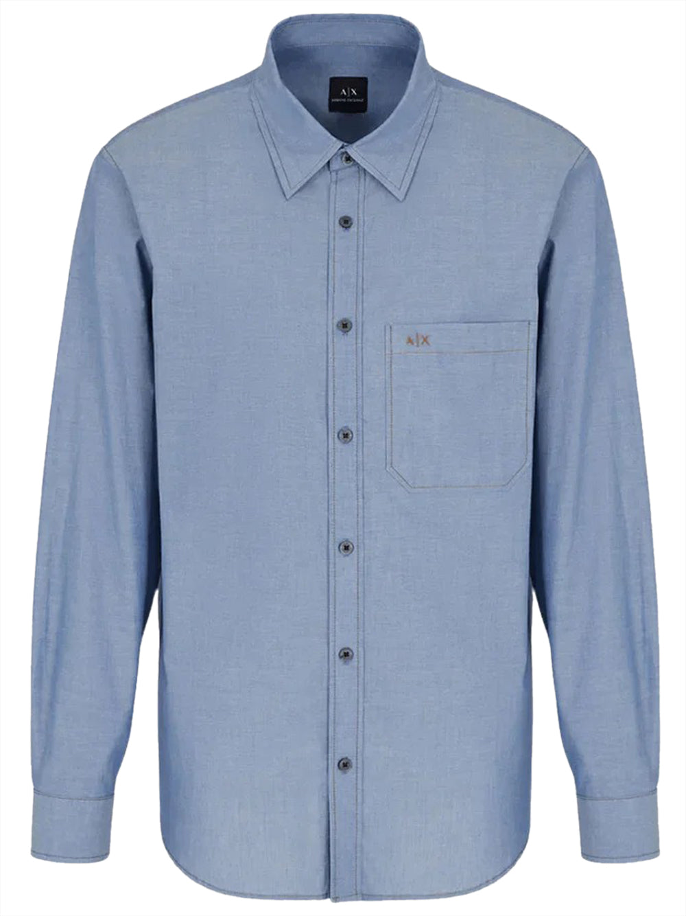 Armani Exchange Camicia Uomo XM000666 Blu