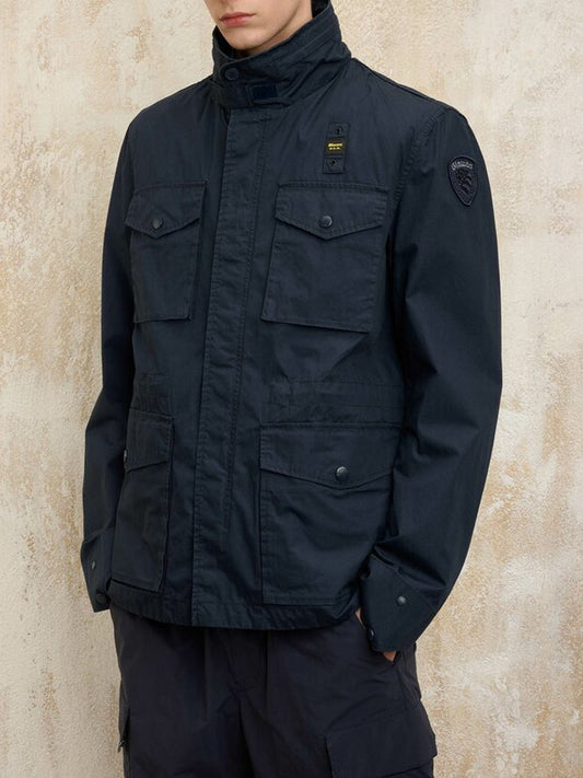 Giacca Leggera Uomo Ashmont Blu