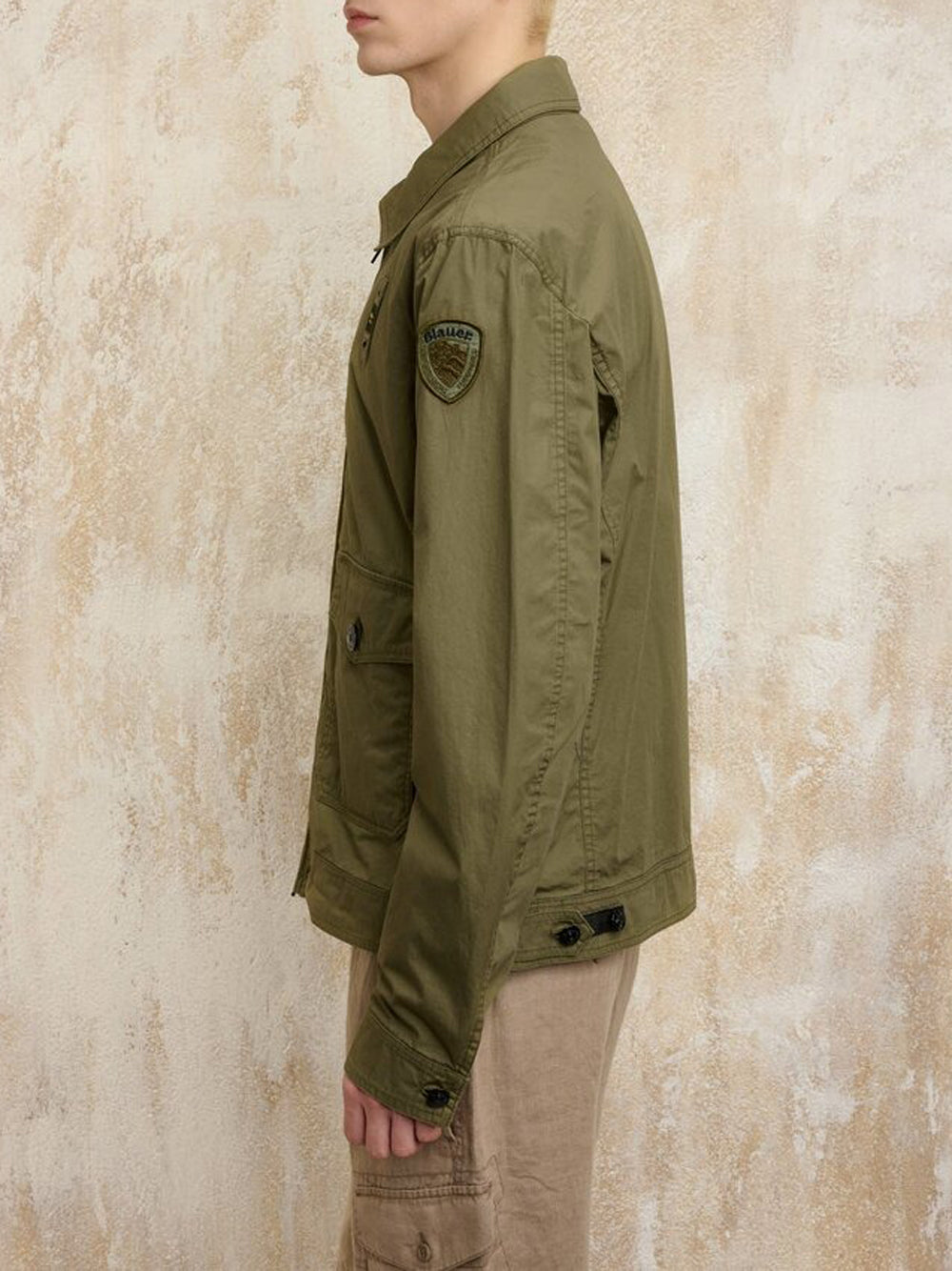 Giacca Leggera Uomo Federal Verde