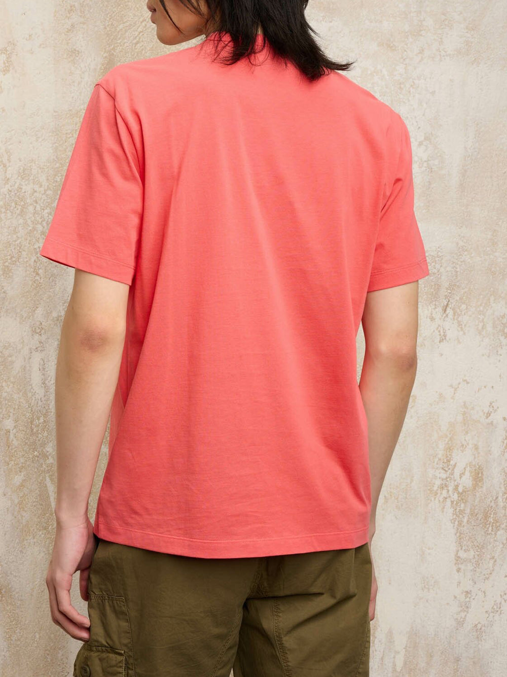 Blauer T-shirt Uomo Ernst Rosa