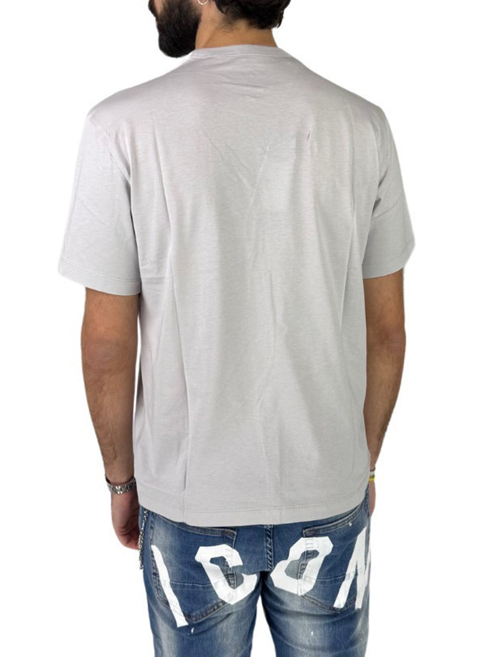 Blauer T-shirt Uomo 25SBLUH02194004547 A.CR_DES