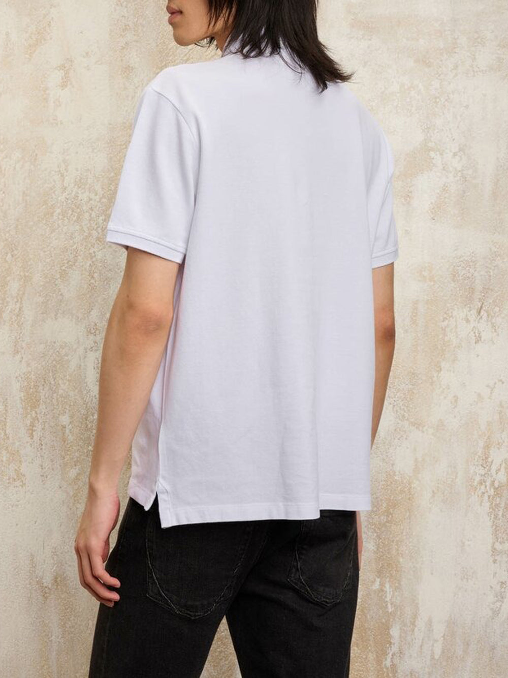 Blauer Polo Uomo 25SBLUT02309007125 Bianco