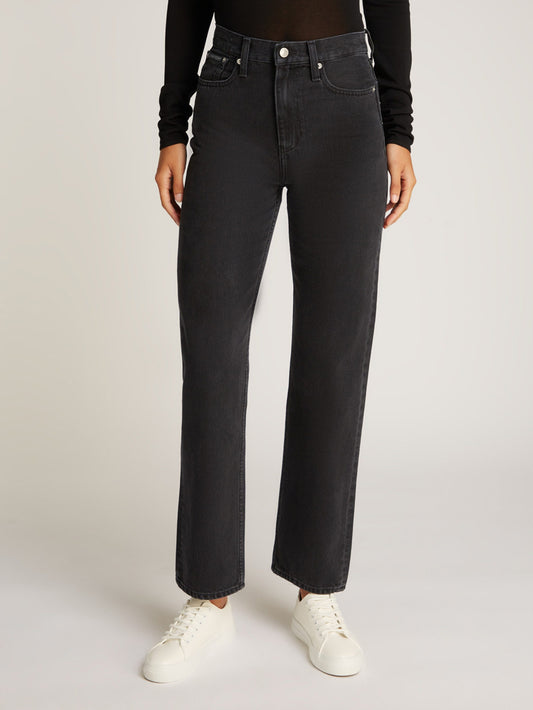 Jeans Regular Donna Nero