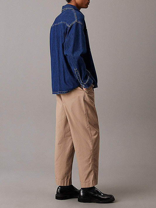 Pantalone Casual Uomo Beige