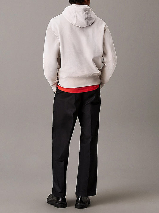 Felpa Cappuccio Uomo Heavyweight Bianco