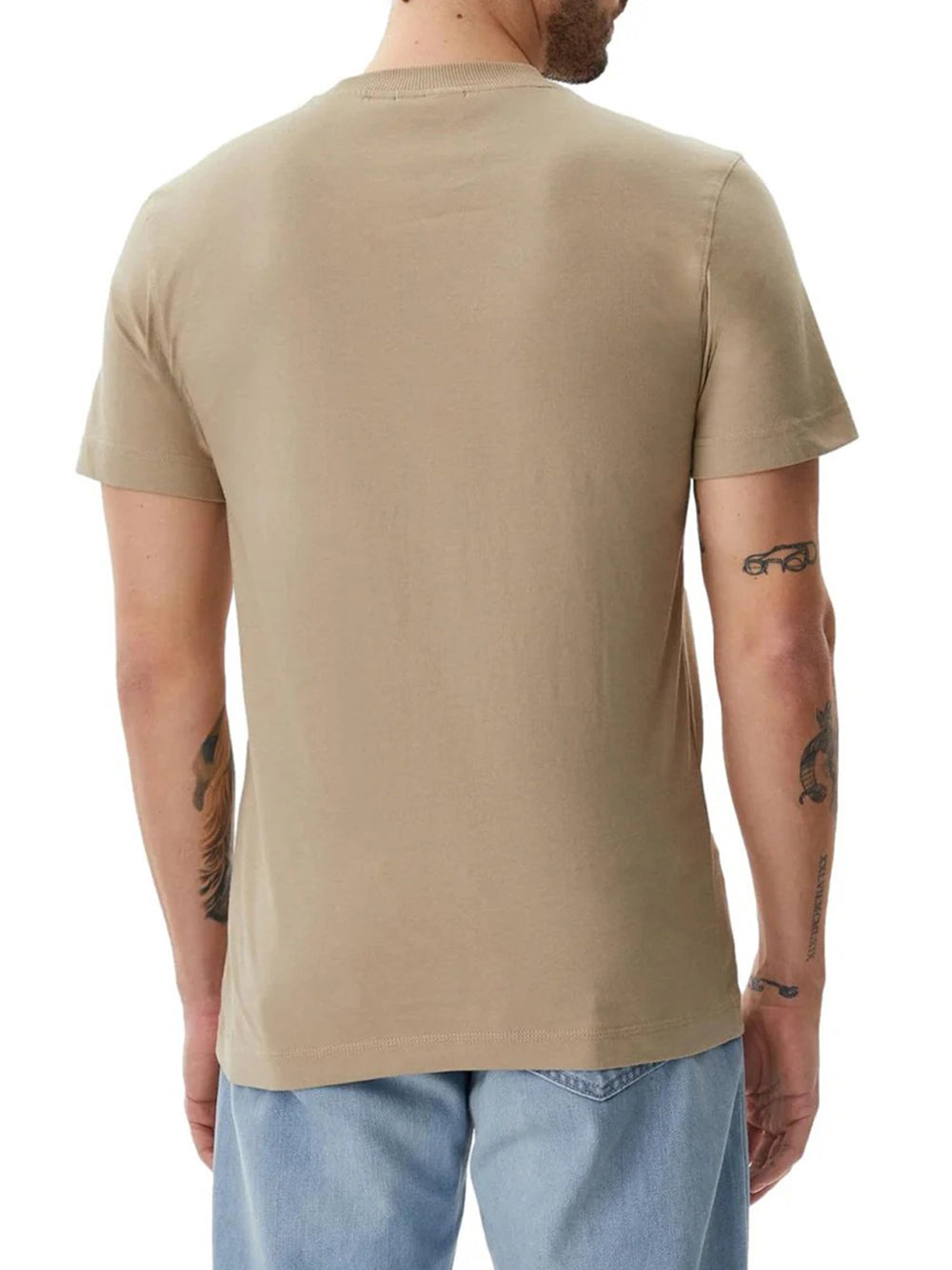 Calvin Klein T-shirt Uomo J30J327100 Beige
