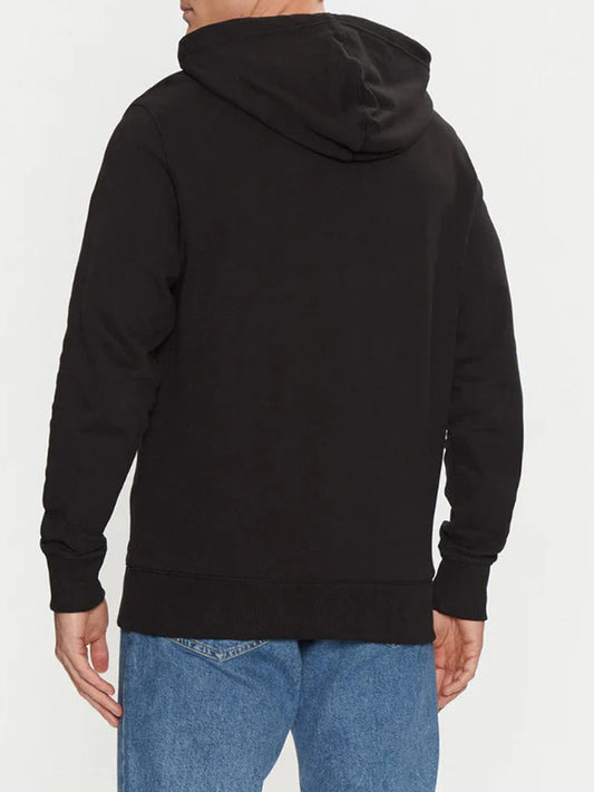 Felpa Cappuccio Uomo Nero