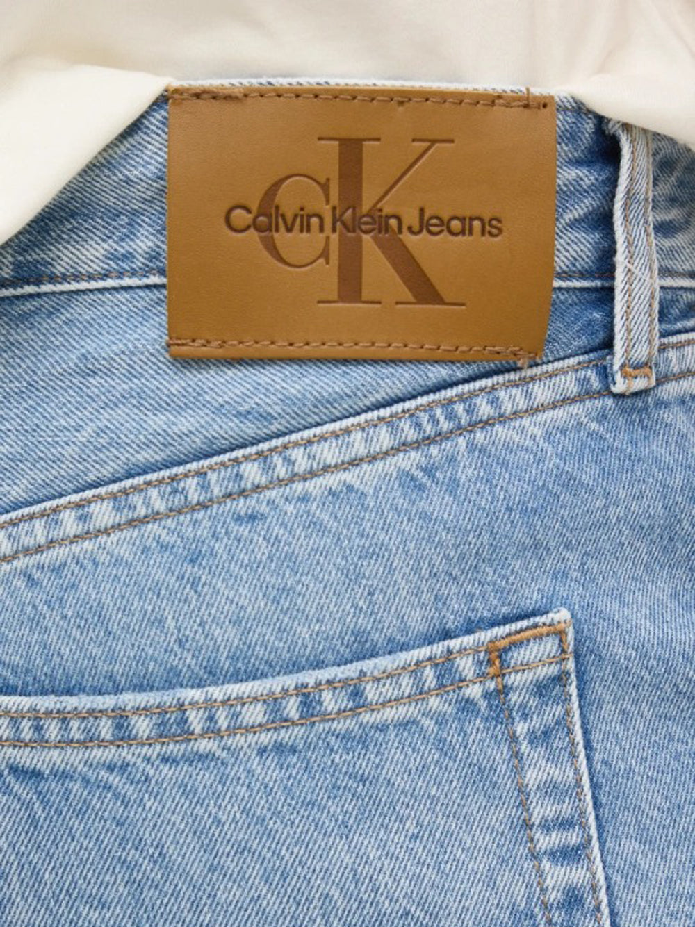 Calvin Klein Shorts Jeans Uomo J30J327188 Blu