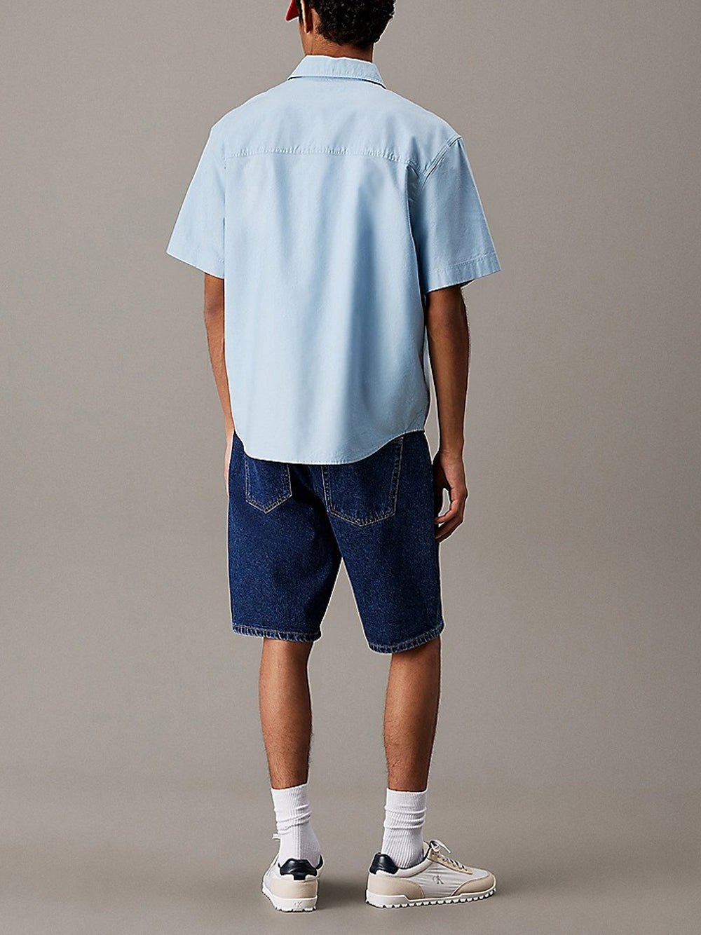 Calvin Klein Shorts Jeans Uomo J30J327192 Blu