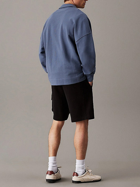 Calvin Klein Bermuda Cargo Uomo J30J327284 Nero