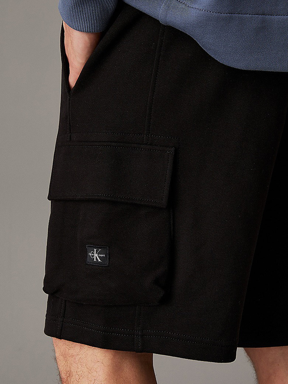 Calvin Klein Bermuda Cargo Uomo J30J327284 Nero