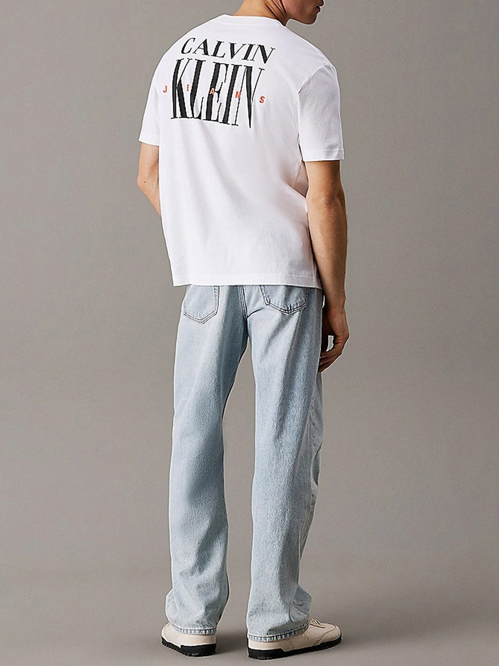 Calvin Klein T-shirt Uomo J30J327473 Bianco