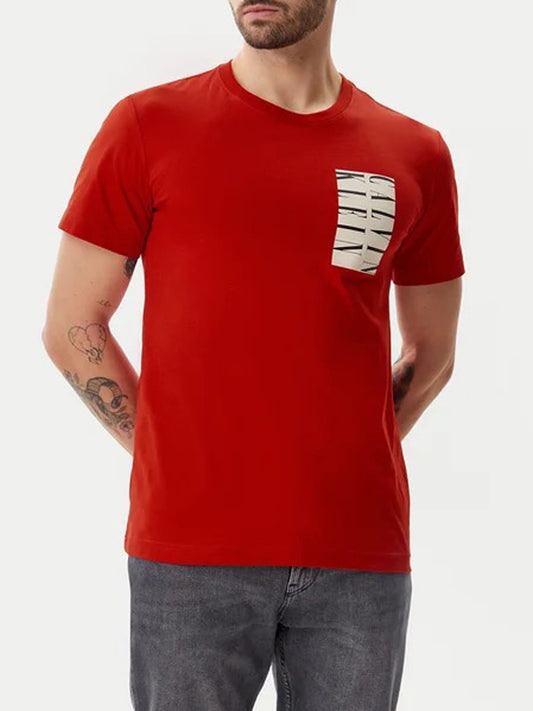 Calvin Klein T-shirt Uomo J30J327474 Rosso