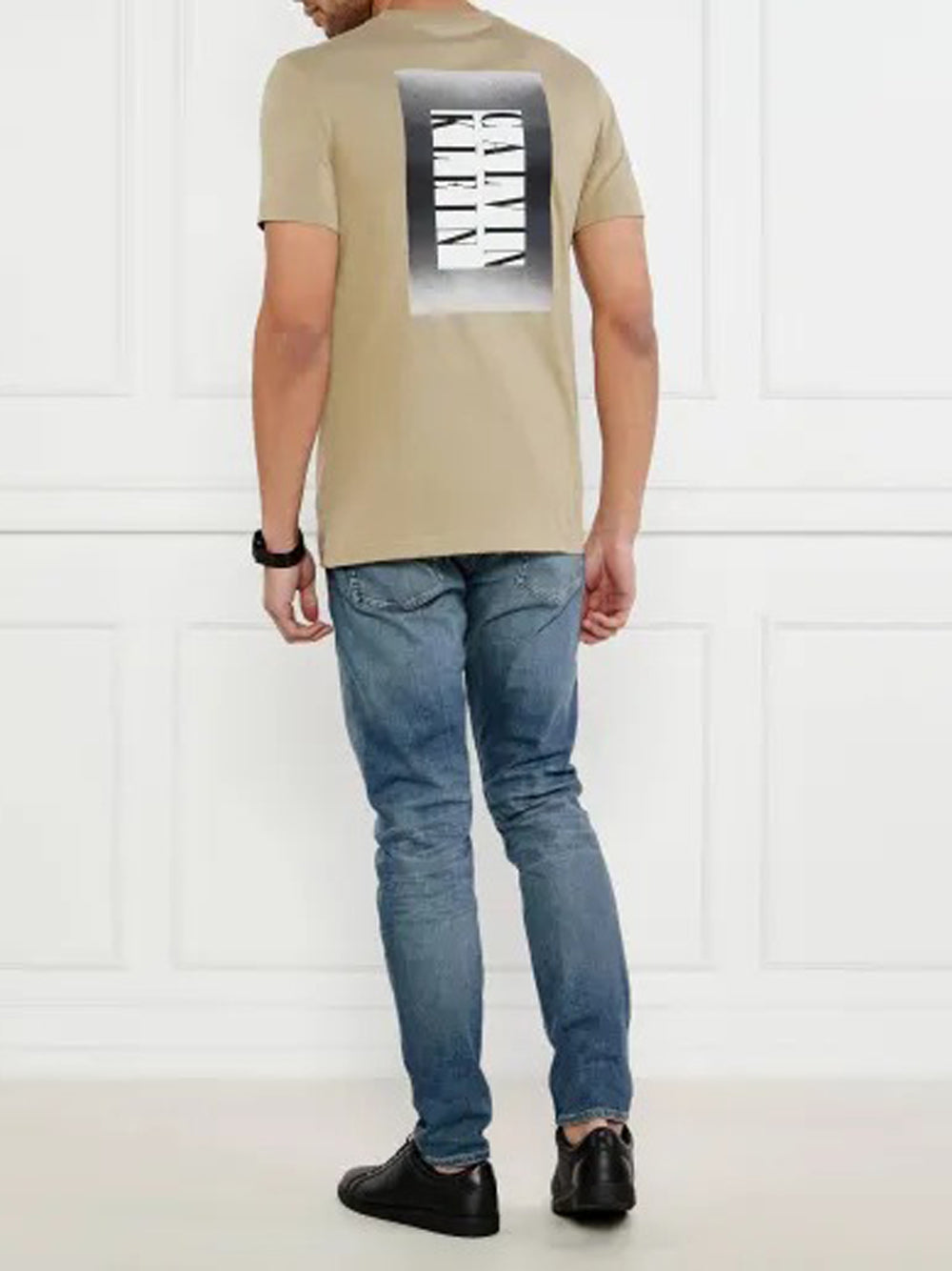 T-shirt Uomo Ombre Beige
