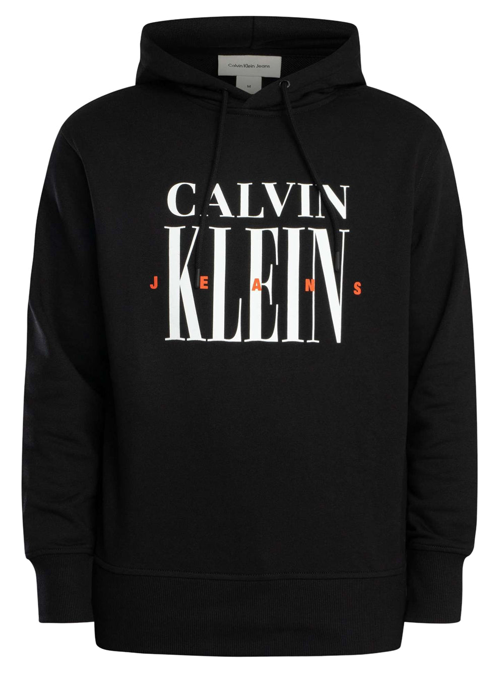 Felpa Girocollo Uomo Serif Nero