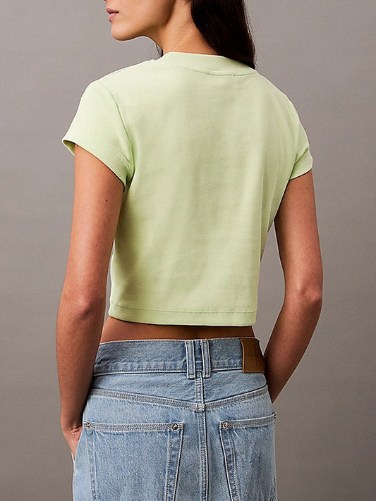 Calvin Klein T-shirt Donna LV047AB802 Verde