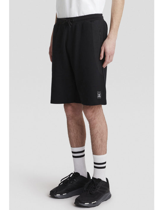 Bermuda Uomo Fleece Nero