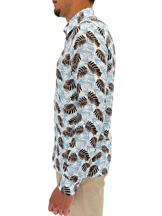 Camicia Casual Uomo Bianco