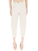 dixie pantalone casual donna p845w084 bianco 4091498